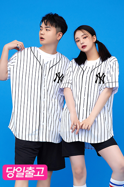 베이스볼셔츠-화이트